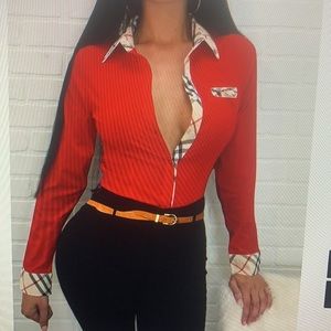 Button up casual blouse